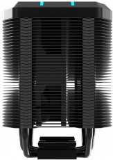 Вентилятор ALSEYE MAX M90 (1150/1151/1155/1156/1200/1366/1700/FM1/FM2/AM2/AM3/AM4, 92mm, Al, 800-2400rpm, 28dBa, 4 тепловые трубки, DTH, 4pin, PWM, ARGB LED, 125W, black) RTL