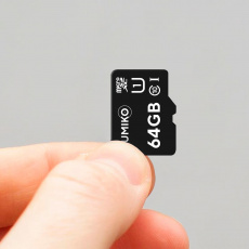 Карта памяти SDXCmicro Card 64Gb FUMIKO (FMD-19, Class 10, UHS-I,  до 104MB/s, без адаптера)