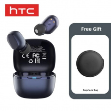 Гарнитура HTC True Wireless Earbuds 6 (затычки, беспроводная, Bluetooth 5.3, с микрофоном, до 5 часов работы от батареи, IPX4, black)