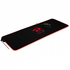 Коврик для мыши Redragon (NEPTUNE, тканевый на резиновой основе, игровой, RGB подсветка, black-red, 800x300x3mm)