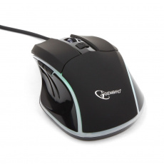 Мышь Gembird MG-500 (USB, optical, 1600dpi, игровая, промо-код "Survarium", 1.4m, black)