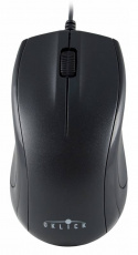 Мышь Oklick 185M (USB, optical, 1000dpi, 1.1m, black)