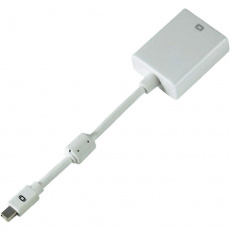 Конвертер mini Display Port (m) - VGA (f) (053247, 0.1m, ферритовый фильтр, white) Hama
