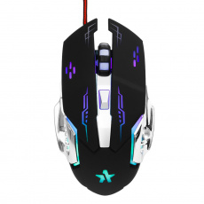 Мышь Гарнизон АЛЬФАРД GM-710G (USB, optical, 3200dpi, игровая, промо-код "Survarium", 1.5m, black)