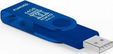 Флеш накопитель USB 2.0 64Gb FUMIKO TOKYO (FTO-10, 30MB/s, blue)