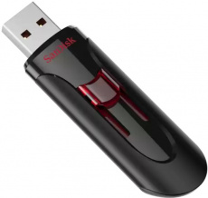 Флеш накопитель USB 2.0 32Gb SanDisk Cruzer Glide (SDCZ60-032G-B35, black-red)