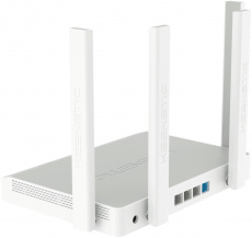 Роутер Keenetic Sprinter (KN-3710) (574/1201Mbps, 2.4/5GHz, 3 ports, 1000Mbps, 4 внешние несъёмные антенны 5dBi, grey-white)