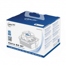 Вентилятор ARCTIC Alpine 64 GT (AM2/AM3/AM4/FM1/FM2, 80mm, Al, Hydro, 500-2000rpm, 31dBa, 4pin, PWM, 70W) RTL