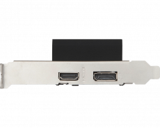 Видеокарта MSI GF GT1030 2Gb (GT 1030 2GHD4 LP OC, 64bit, DDR4, HDMI+DP) RTL