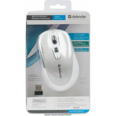 Мышь беспроводная Defender Magnifico MB-535 Nano (IR-laser, 2000dpi, AA, grey-white)