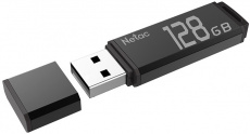 Флеш накопитель USB 2.0 128Gb Netac U351 (NT03U351N-128G-20BK, black)