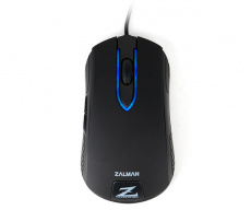 Мышь ZALMAN ZM-M201R (USB, optical, 1000dpi, игровая, black)