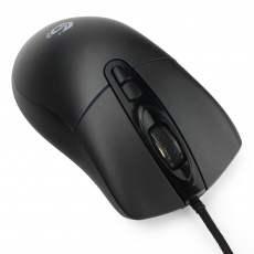 Мышь Gembird MG-550 (USB, optical, 3200dpi, игровая, 1.75m, black)