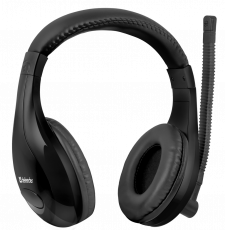 Наушники Defender Warhead G-170 (полноразмерные закрытые, с микрофоном, регулятор, 2.5m, игровые, black)