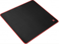 Коврик для мыши Defender (Black XXL, тканевый на резиновой основе, игровой, промо-код "War Thunder", black-red, 400x355x3mm)