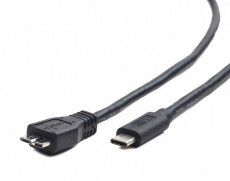 Кабель micro USB3.0 - USB3.1 Type-C 1.0m (CCP-USB3-mBMCM-1M, пакет, black) Cablexper