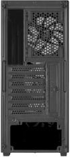 Корпус AeroCool Designer-G-BK-v1 (без БП, ATX, USB 3.0, 4x rainbow LED Fan, black)