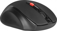 Мышь беспроводная Defender Ultra MM-315 (optical, 1600dpi, AA, soft-touch, black)