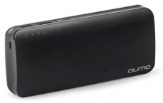 Внешний аккумулятор QUMO PowerAid 13500 (литий-ионный, 13500mAh, 2*USB 2A, вход 1.5А, black)