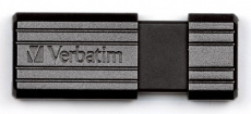 Флеш накопитель USB 2.0 16Gb Verbatim PinStripe (49063, black)