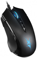 Мышь A4Tech X89 (USB, optical, 2400dpi, игровая, подсветка, stone black)