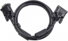 Кабель DVI (m) - DVI (m) 1.8m (CC-DVIL-BK-6, single link, 2 ферритовых фильтра, экранированный, black) Cablexpert