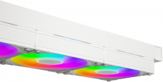 Водяное охлаждение ID-Cooling FX360 INF WHITE (1150/1151/1155/1156/1200/1700/1851/AM4/AM5, Радиатор: Al, Водоблок: Cu, 3 вентилятора: 120mm, 300-2000rpm, <27dBa, 4pin, PWM, ARGB, Помпа: 2900rpm, 25dBa, 3pin, 300W, white) RTL