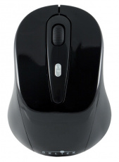 Мышь беспроводная Oklick 435MW (optical, 1600dpi, 2xAAA, black)