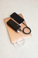 Внешний аккумулятор Accesstyle Bison 30PQD (литий-ионный, 30000mAh, 3*USB - 3A max, вход 2А, QC3.0, PD, black)