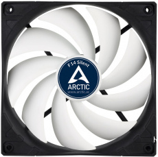 Вентилятор ARCTIC F14 Silent (140x140x27mm, FDB, 800rpm, 3pin, black) RTL