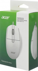 Мышь Acer OMW401 (ZL.MCEEE.030) (USB, optical, 2000dpi, 1.8m, white)