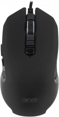 Мышь Acer OMW160 (USB, optical, 6400dpi, игровая, RGB подсветка, soft-touch, 1.8m, black)