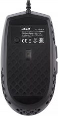 Мышь Acer OMW134 (ZL.MCEEE.018) (USB, optical, 6400dpi, игровая, RGB подсветка, soft-touch, 1.5m, black)