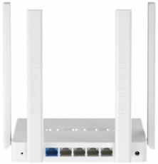 Роутер Keenetic Viva (KN-1912) (1267Mbps, 2.4/5GHz, 4 ports, 1000Mbps, 4 внешние несъёмные антенны 5dBi, USB, USB Printer/FTP Server/3G/4G/LTE, white-grey)