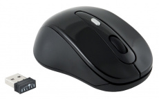 Мышь беспроводная Oklick 435MW (optical, 1600dpi, 2xAAA, black)