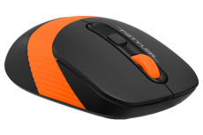 Мышь беспроводная A4Tech Fstyler FG10 (optical, 2000dpi, AA, black-orange)