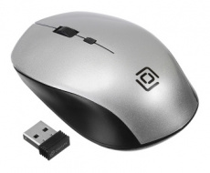 Мышь беспроводная Oklick 565MW (optical, 1600dpi, AA, black-silver)