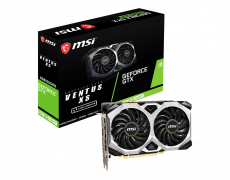 Видеокарта MSI GF GTX1660 6Gb (GTX 1660 SUPER VENTUS XS, 192bit, GDDR6, HDMI+3xDP) RTL