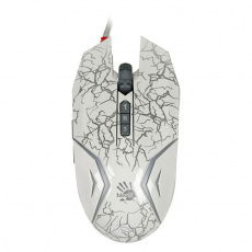 Мышь A4Tech Bloody N50 Neon (USB, optical, 4000dpi, игровая, white)